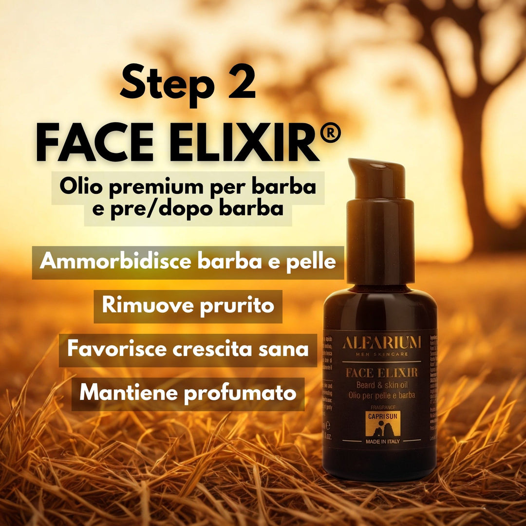 Routine capelli e barba uomo – Hair Force® + Face Elixir®