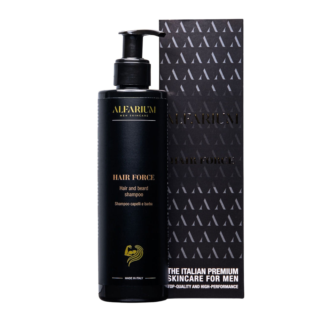 Shampoo anticaduta uomo capelli e barba – Hair Force® Alfarium®